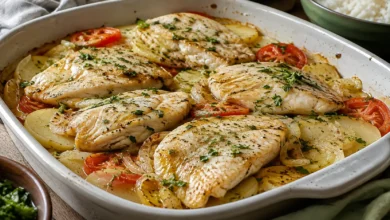 Peixe assado no forno com batatas: receita simples, saborosa e perfeita para o almoço