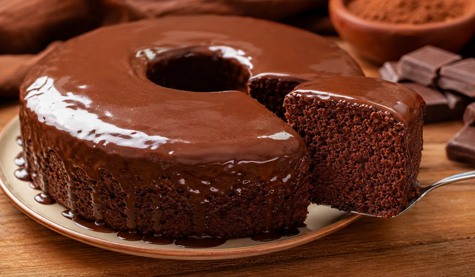 Bolo de chocolate simples: receita fofinha, prática e deliciosa
