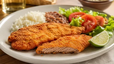 Bife à milanesa
