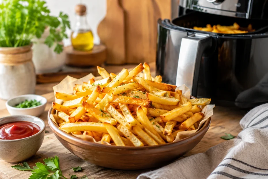 Receita de Batata Frita na Airfry: crocante, sequinha e fácil de fazer