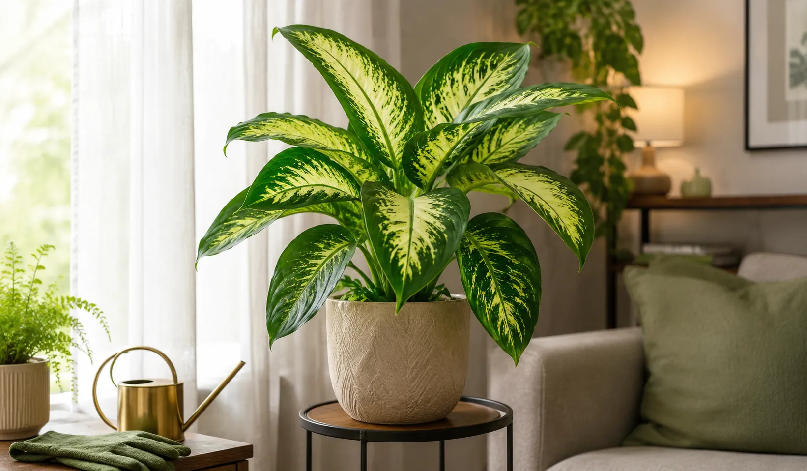 Comigo-ninguém-pode: cuidados simples para cultivar com segurança em casa!!