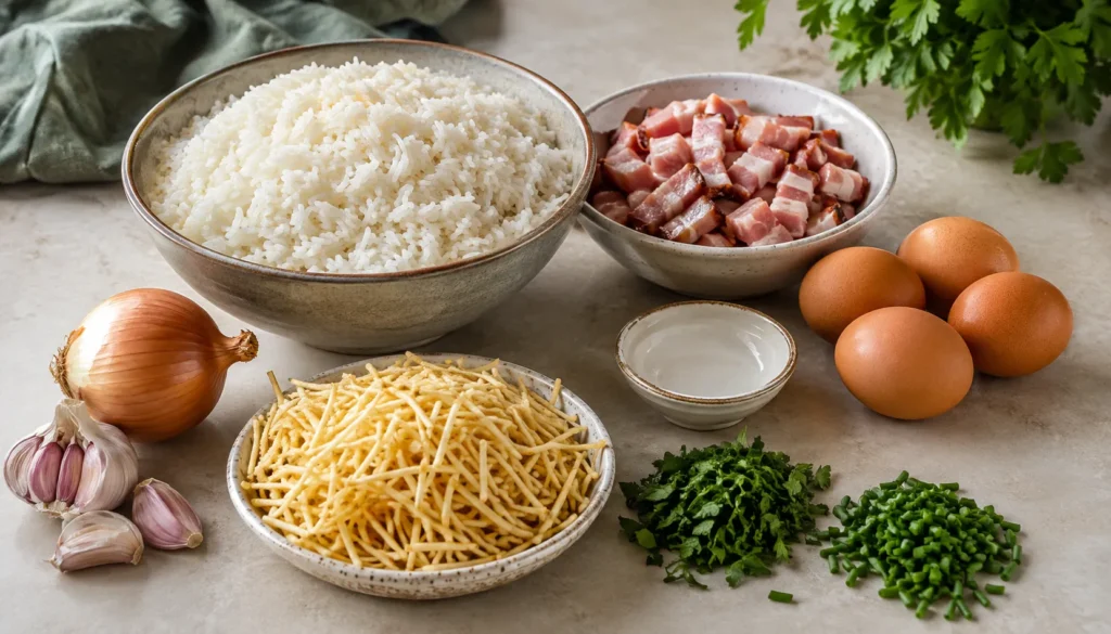 Ingredientes Rústicos