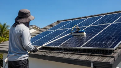 Lavar as Placas Solares: guia seguro para recuperar a eficiência