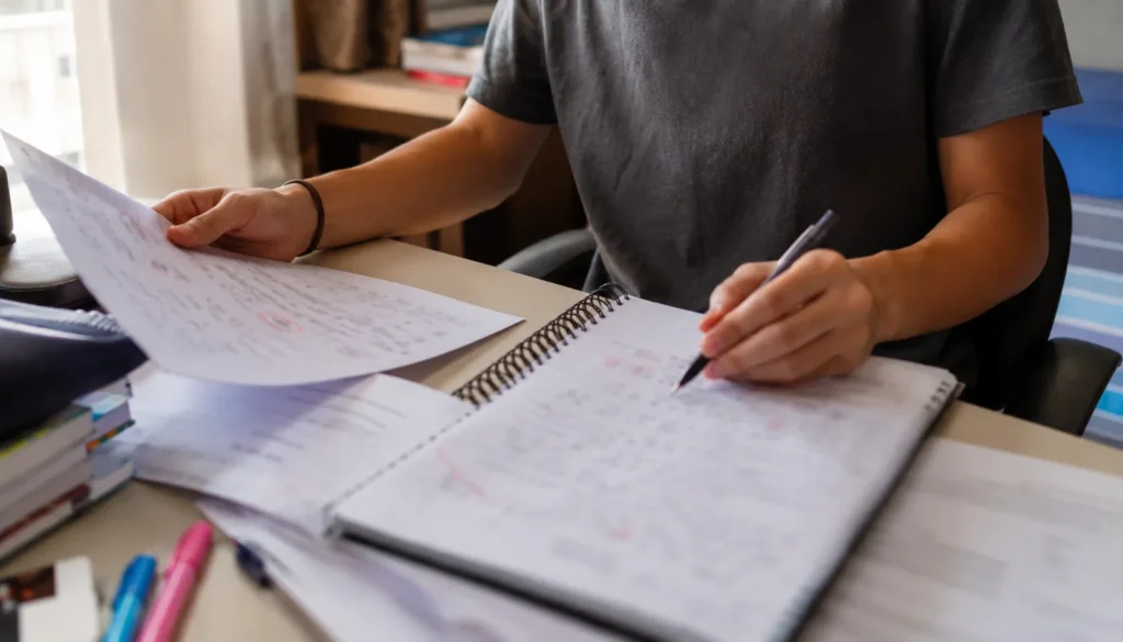 Correção de erros para direcionar as próximas revisões