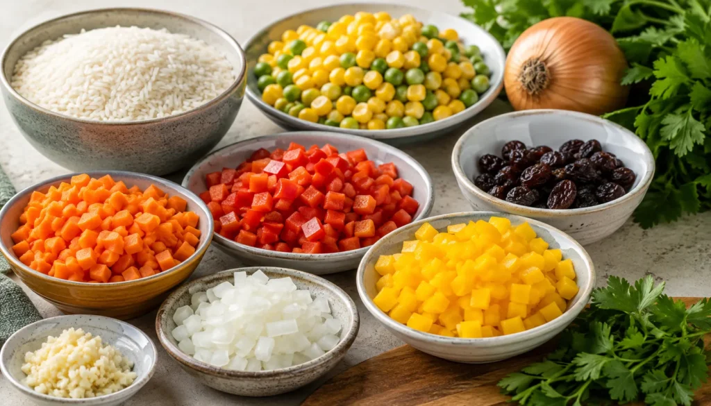 Ingredientes frescos