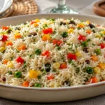 Arroz Colorido com Legumes e Ervas