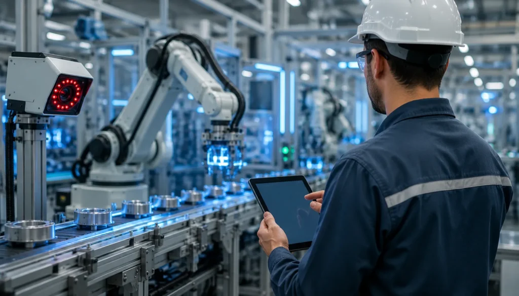 Indústria 4.0 na Qualidade: Automação, Inspeção Inteligente e Controle de Processos