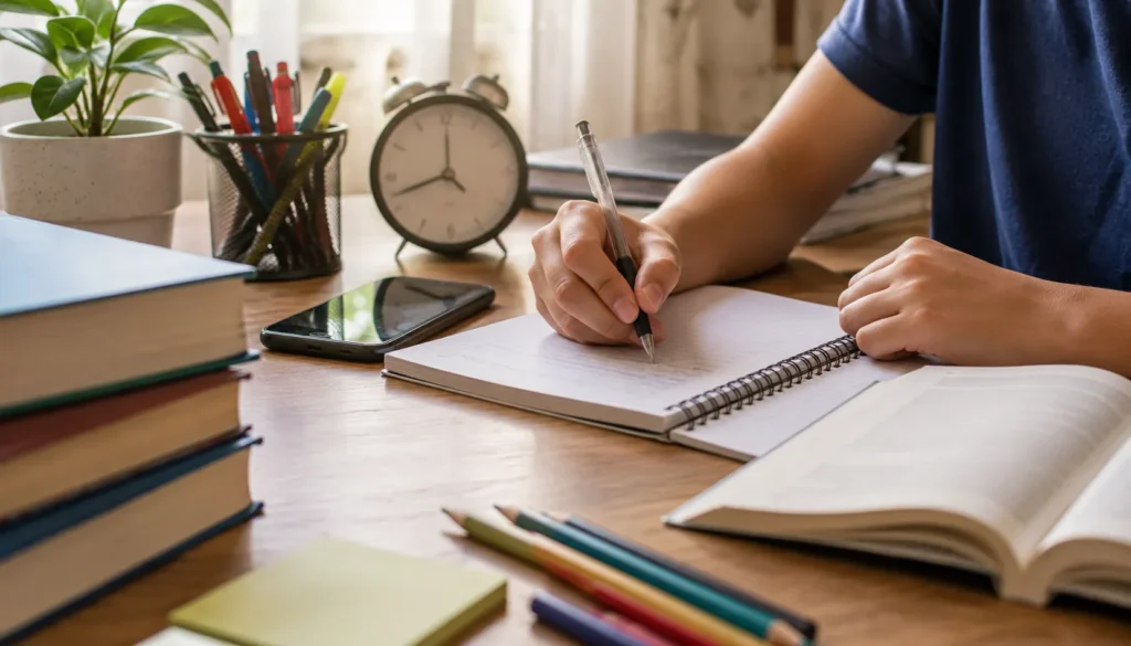 Estudar com o celular por perto reduz a concentração