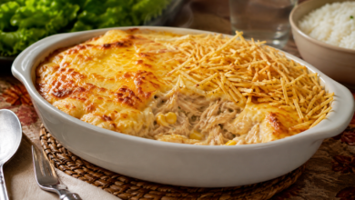 Fricassê de Frango Cremoso