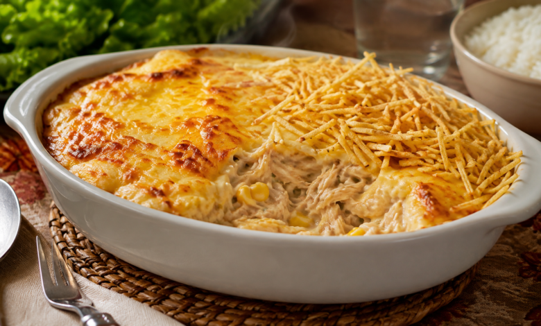 Fricassê de Frango Cremoso